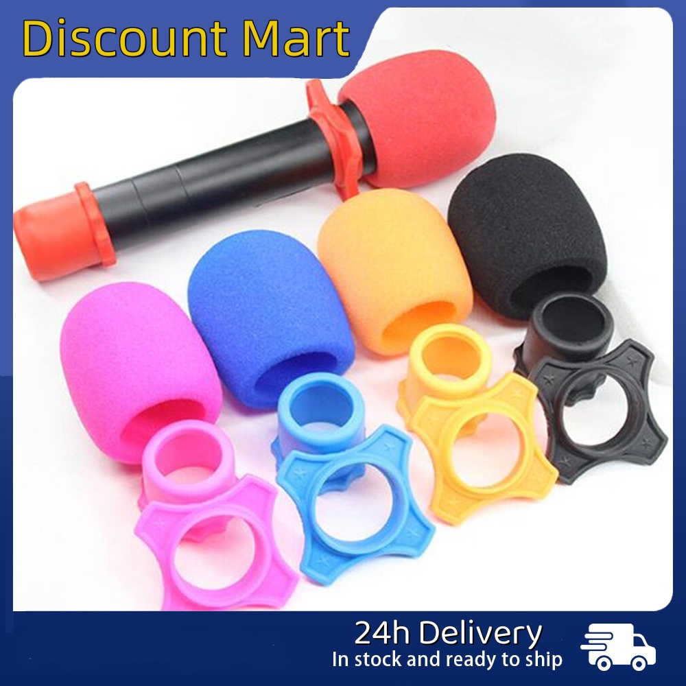 3 Pieces Microphone Protective Set Foam Filter Microphone Protection ...