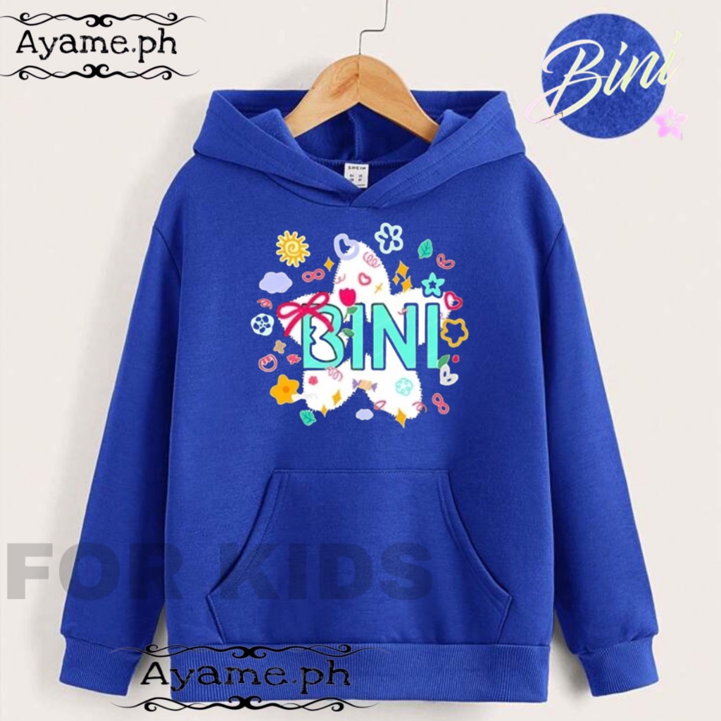 BINI verse hoodie jacket for kids for girls and boys | Shopee Philippines