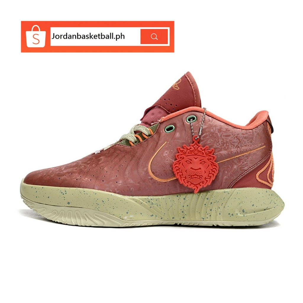 100% Original Nike Lebron 21 x South Beach Rose Red Sports Basketball ...