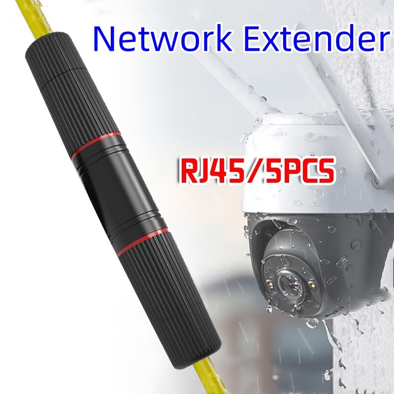 5pcs RJ45 Network Connector Waterproof IP67 Extender Adapter Ethernet ...