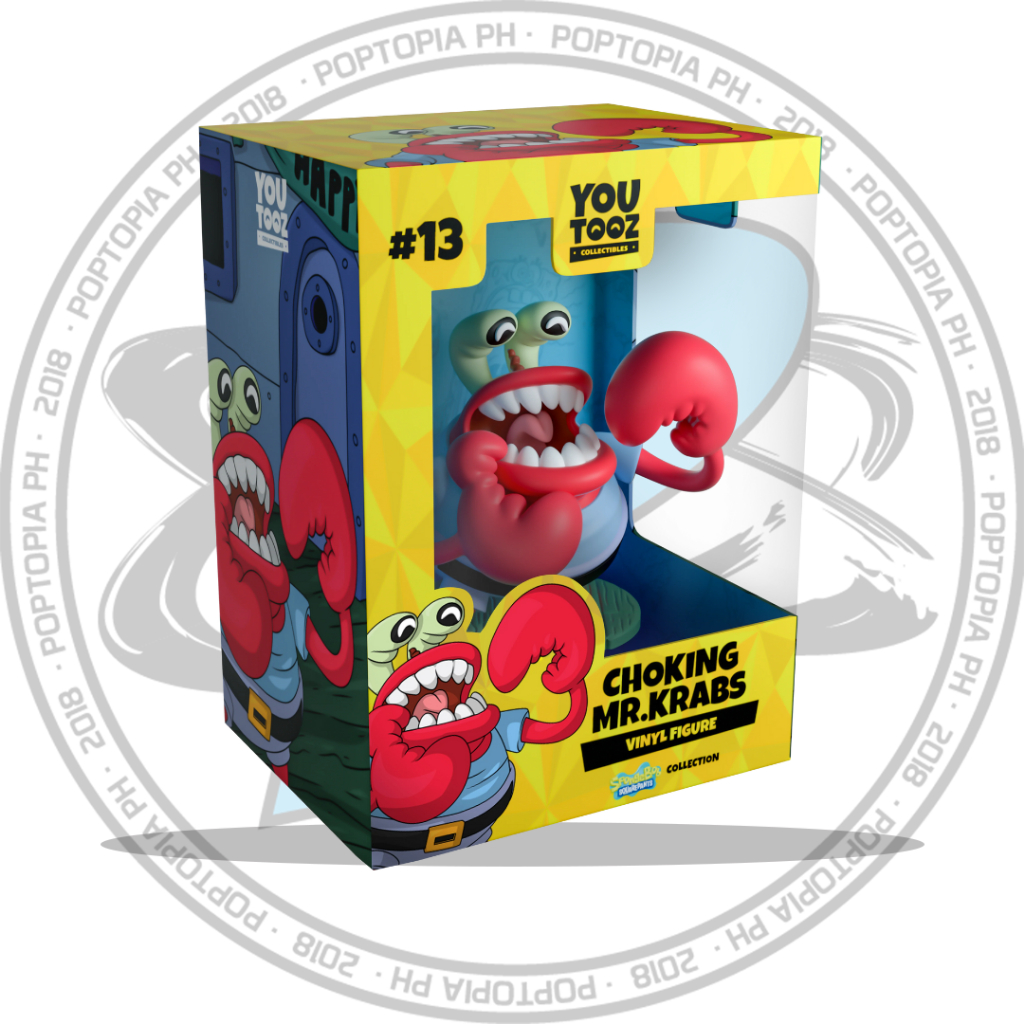 Youtooz Spongebob Squarepants Choking Mr. Krabs #13 | Shopee Philippines
