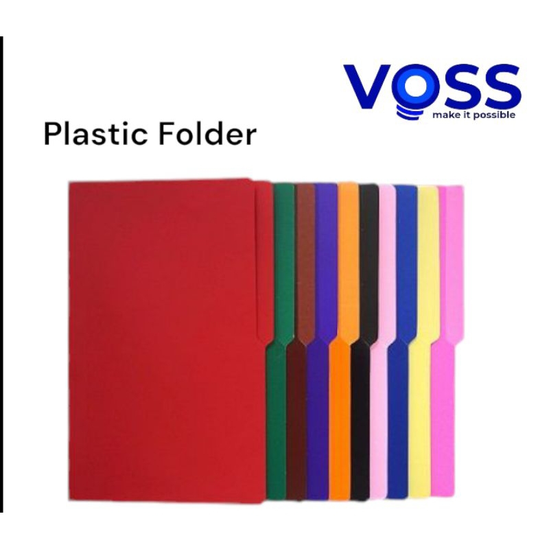 Plastic Colored Folder Short/Long Choose Color | Shopee Philippines