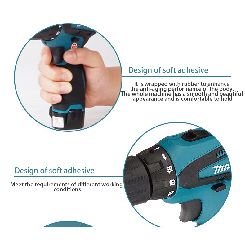 Makita DF330 portable electric drill hand drill household impact drill ...