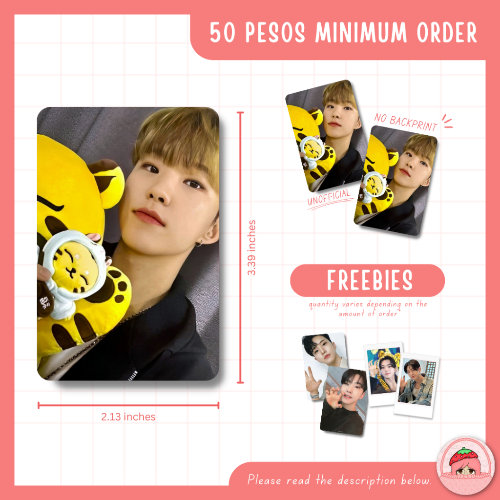 HOSHI ARTIST MADE COLLECTION PC PHOTOCARD UNOFFICIAL FANMADE PRINT 