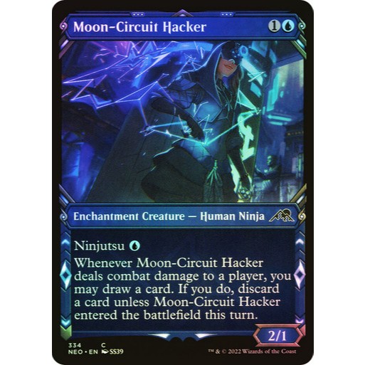 Magic the Gathering | Moon-Circuit Hacker | Shopee Philippines