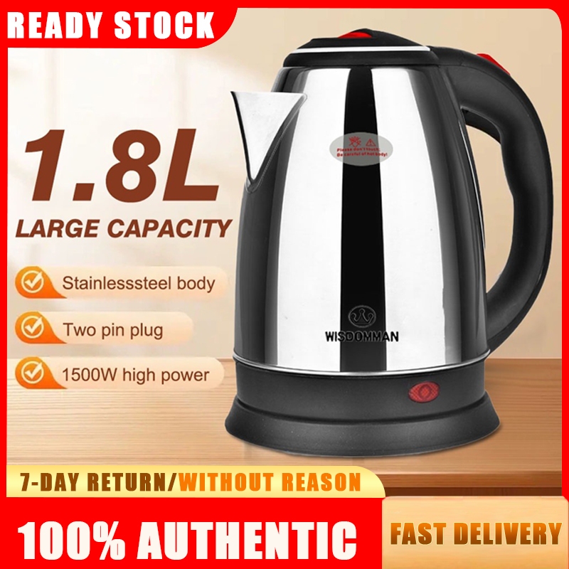 1.8L Capacity Fast Boiling Electric Kettle Stainless Steel Material ...