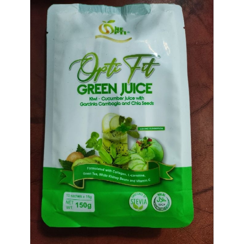 OPTI FIT GREEN JUICE DRINK MIX | Shopee Philippines