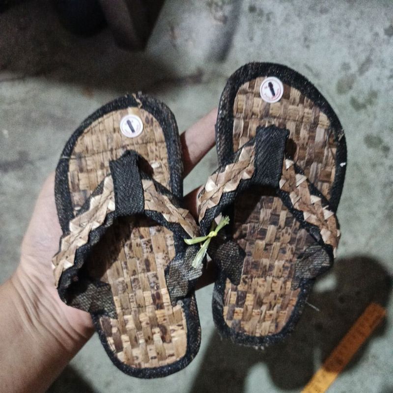 Bakbak Abaca Slippers for KIDS Shopee Philippines