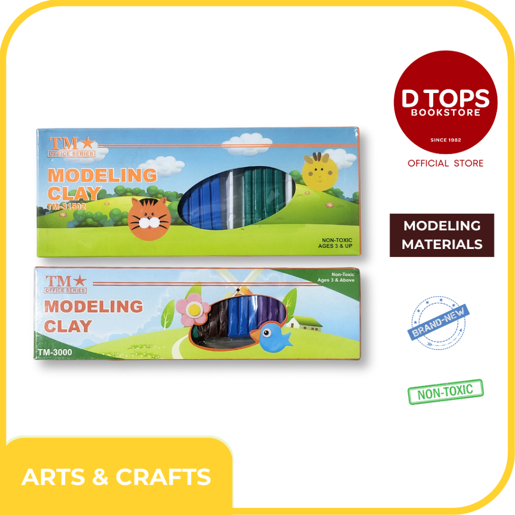 TM OFFICE SERIES MODELING CLAY Multicolor 5s, 10s | Shopee Philippines