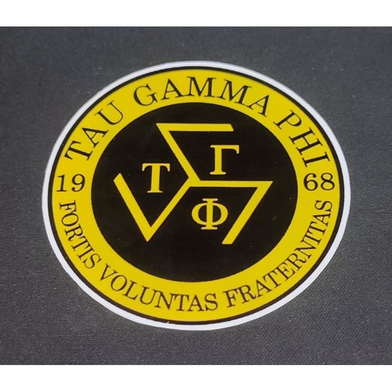 Tau Gamma Phi Waterproof Sticker For Motor/Car/Tumbler/Laptop 3inch ...
