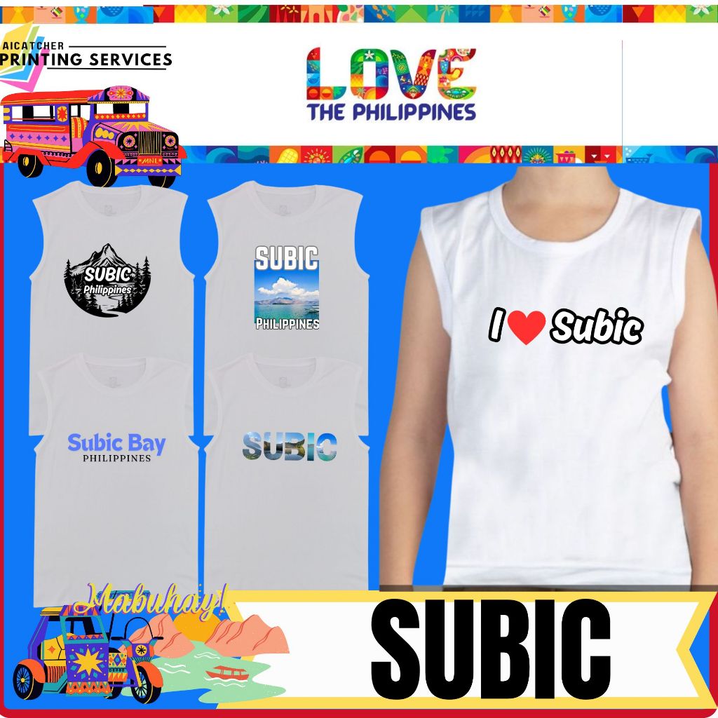 Subic Philippines Trendy Graphic Muscle Tees | Shopee Philippines