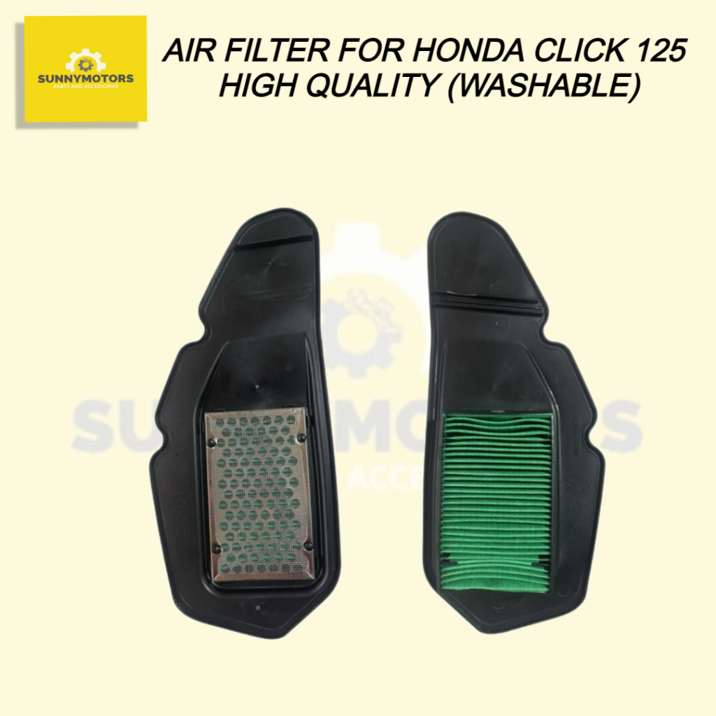 Air Filter for Honda Click 125 High Quality (Washable) | Shopee Philippines