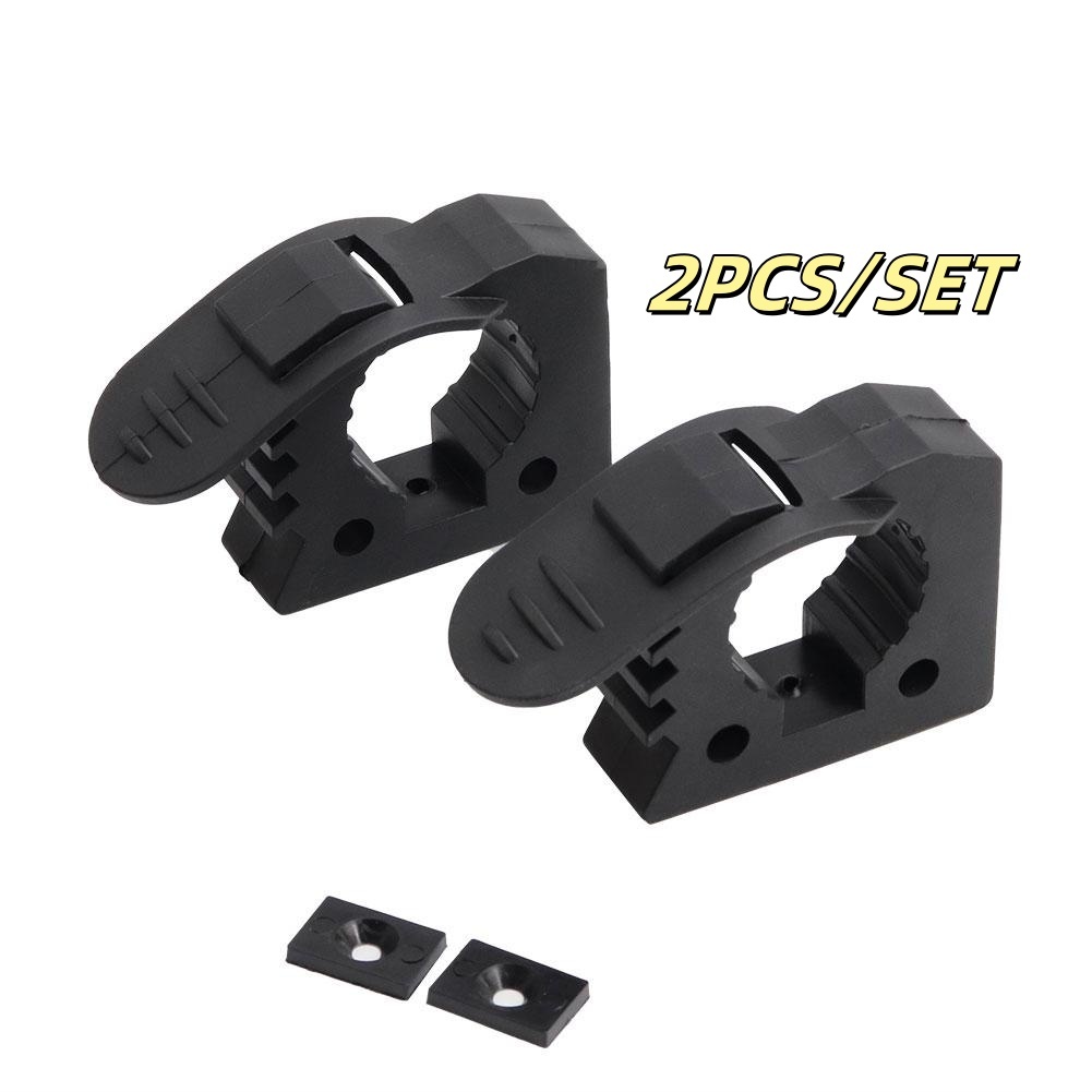 2PCS/SET Quick Mount Clamps for 3-4cm Pipe Rubber Retaining Buckle ...