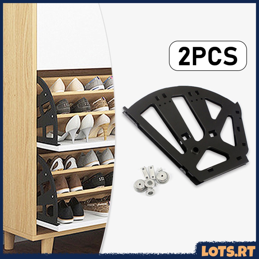 2Pcs 1/2/3 Layers Shoe Cabinet Hinges Steel Shoe Cabinet Flip Frame ...