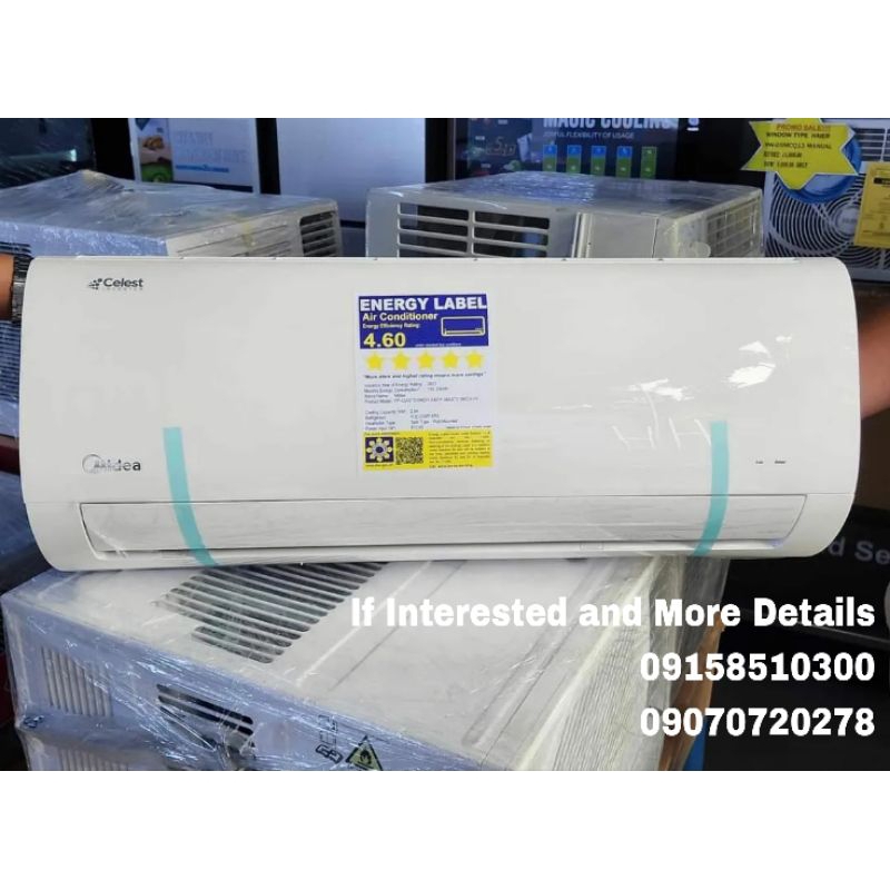Midea 1 0hp celest inverter aircon shopee philippines