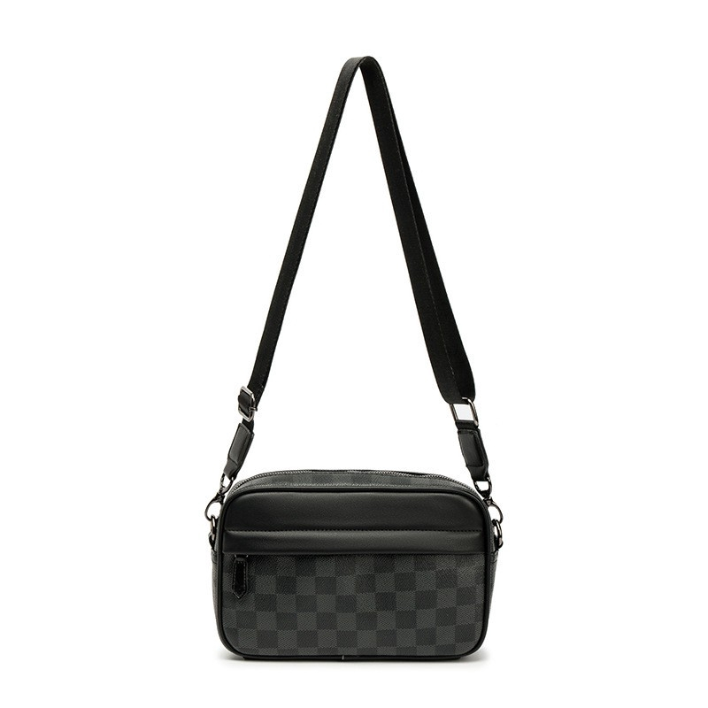 LABER LEE Messenger Bag Men Single Shoulder Pu Leather Business Casual ...