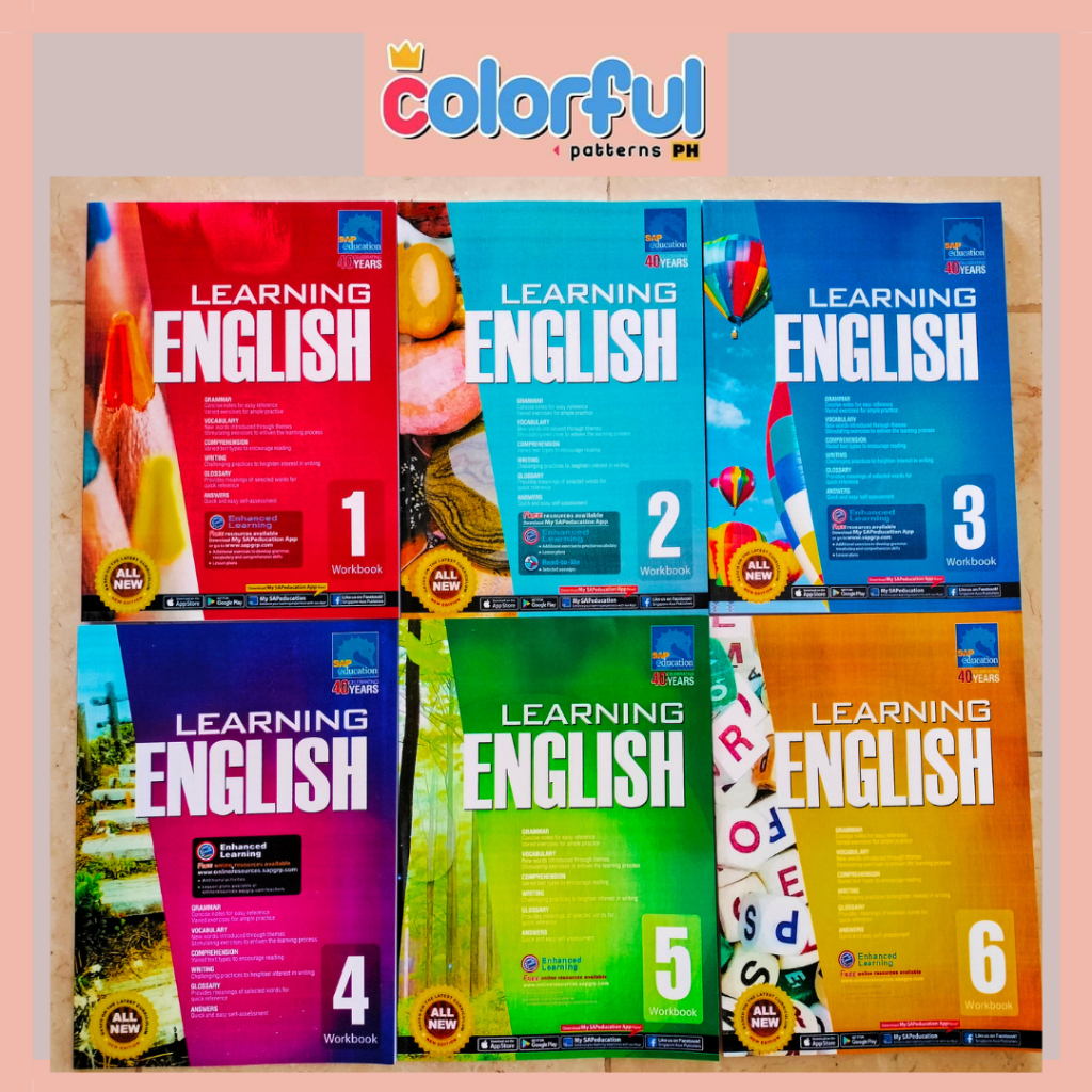SAP Singapore Learning English for Grades 1 to 6 (Single Books ...