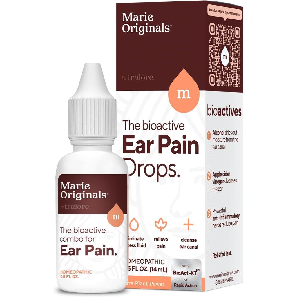 Marie Originals Earache Relief Drops, the Bioactive for Ear Pain Drops ...