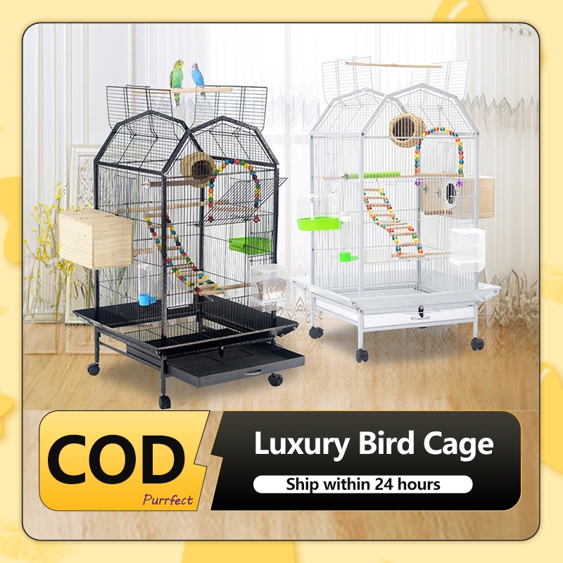 New bird cage for parrots designed for large cockatiels budgerigars ...