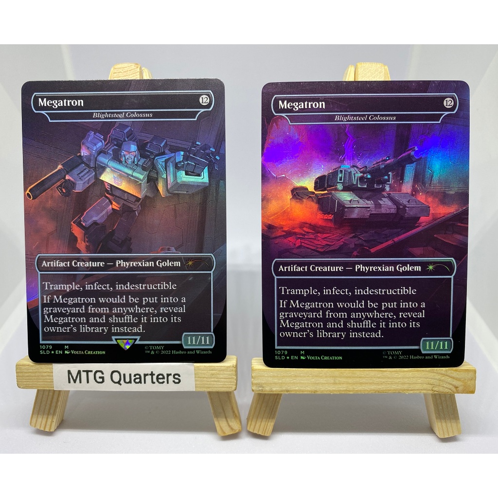 Pr0xy Card - Blightsteel Colossus (Megatron Foil) | Secret Lair Drop ...