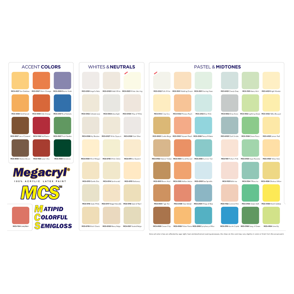 DAVIES MCS Semi Gloss Latex - Ready Mixed Colors-16L(Pail/Timba/Tin ...