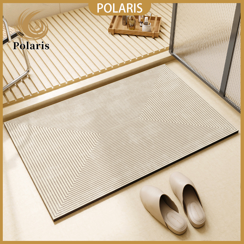 Bath Mat Bathroom Anti Slip IKEA Design Super Absorbent Quick Dry Shower Rug Non-slip Floor Mats ...