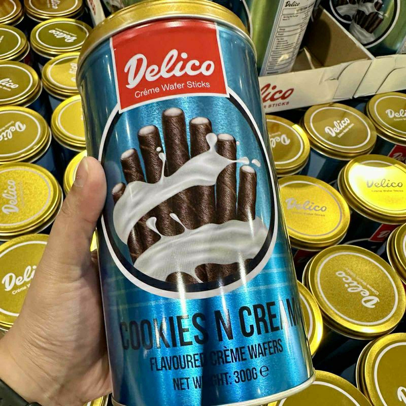 Delico Limited Edition Flavored Creme Wafer Sticks 300g - HALAL ...