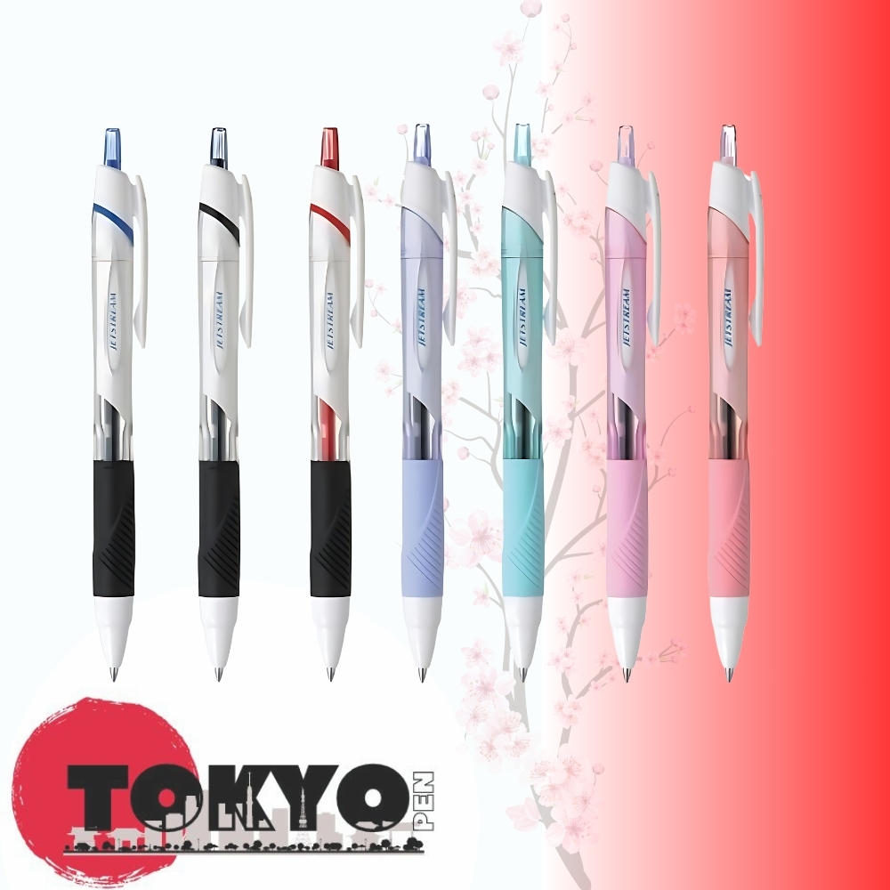 Uni Jet Stream Prime Kugelschreiber – 0,5 Mm, Hellrosa, Knock-Mechanismus, Mit Jet Stream Tinte