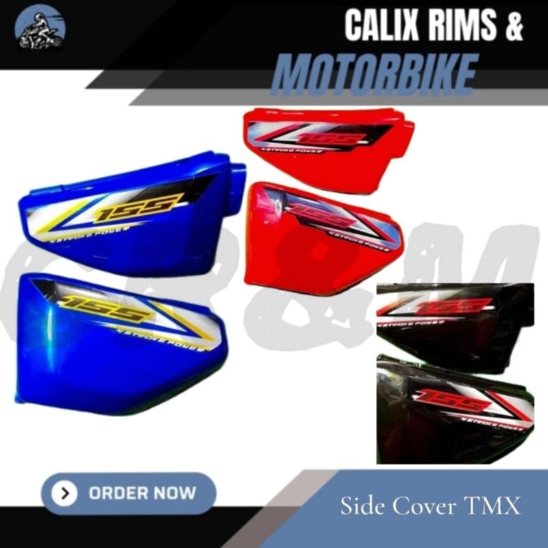 Side cover Tmx (Black, Red, Blue) | Shopee Philippines