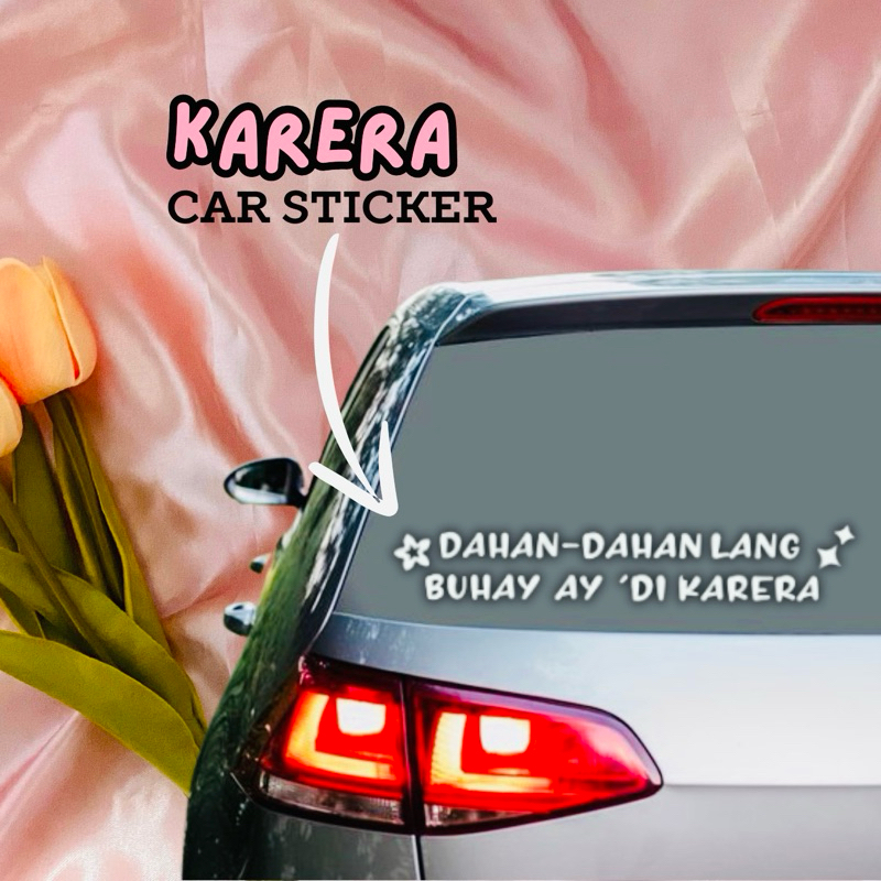 BINI KARERA CAR STICKER ( 2 x 11 inches) | Shopee Philippines