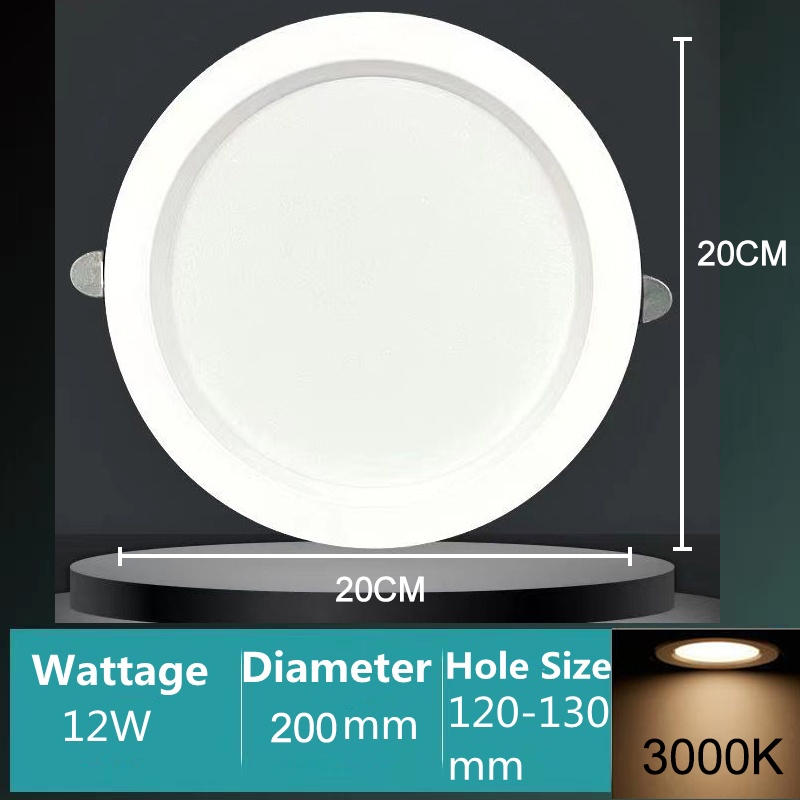 LED Ultra Thin Downlight High Quality Rotundity High Brightness ...