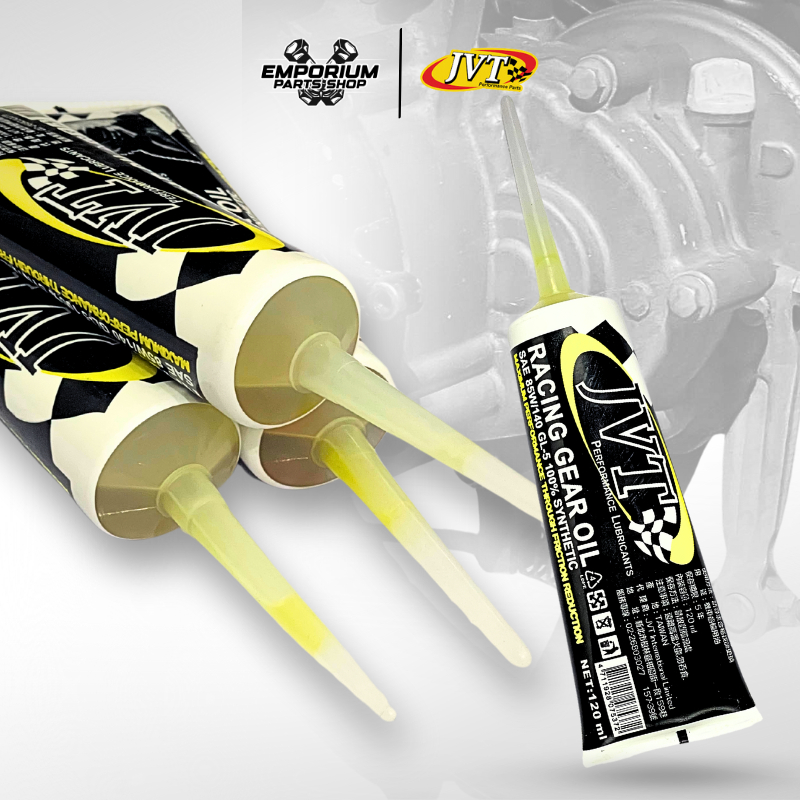 JVT Racing Gear Oil 120ml (SAE 85W/140 GL-5 100% synthetic) | Shopee ...