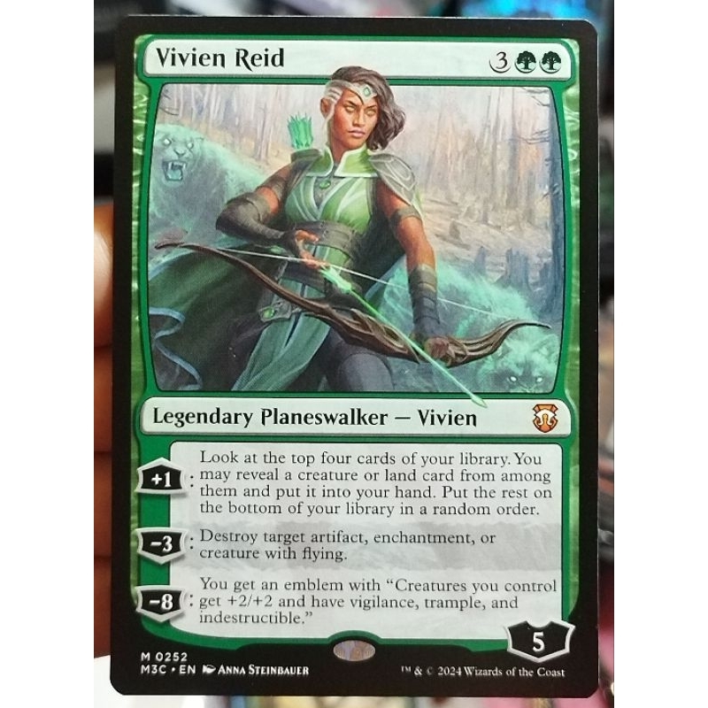 Magic: The Gathering - Vivien Reid - Carta Mythic Rare Dal Core Set 2019 (M19) - Singles - 3