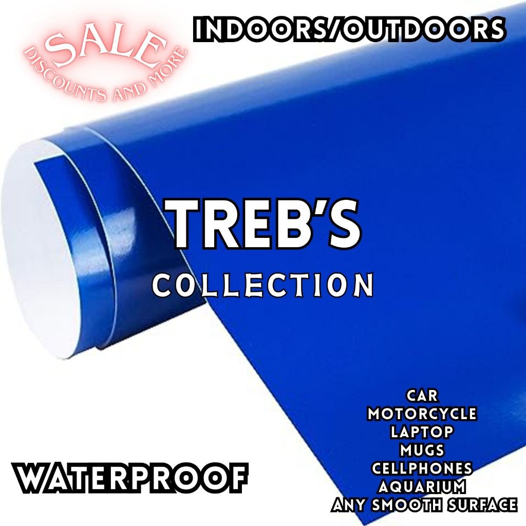 royal blue sticker motorcycle car motor stickers vinyl decal decals ...