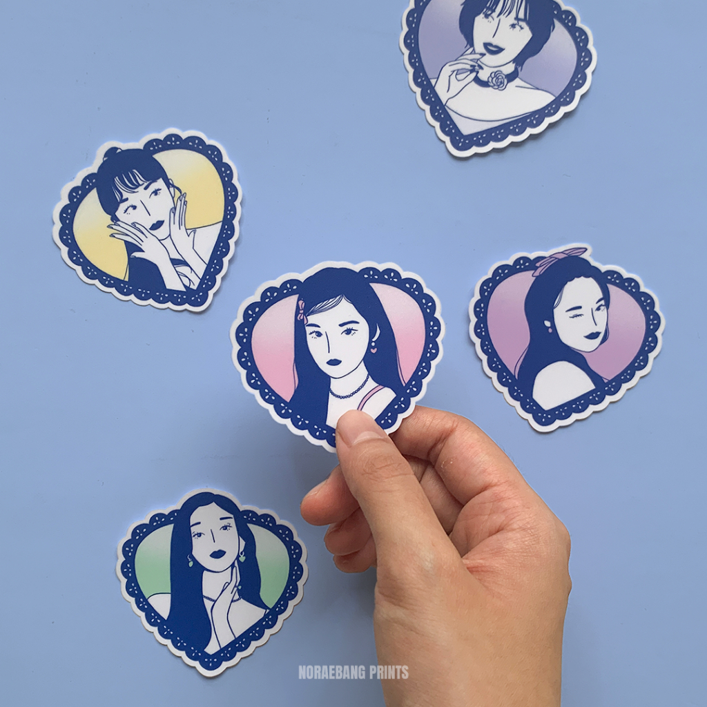 Shop red velvet stickers for Sale on Shopee Philippines