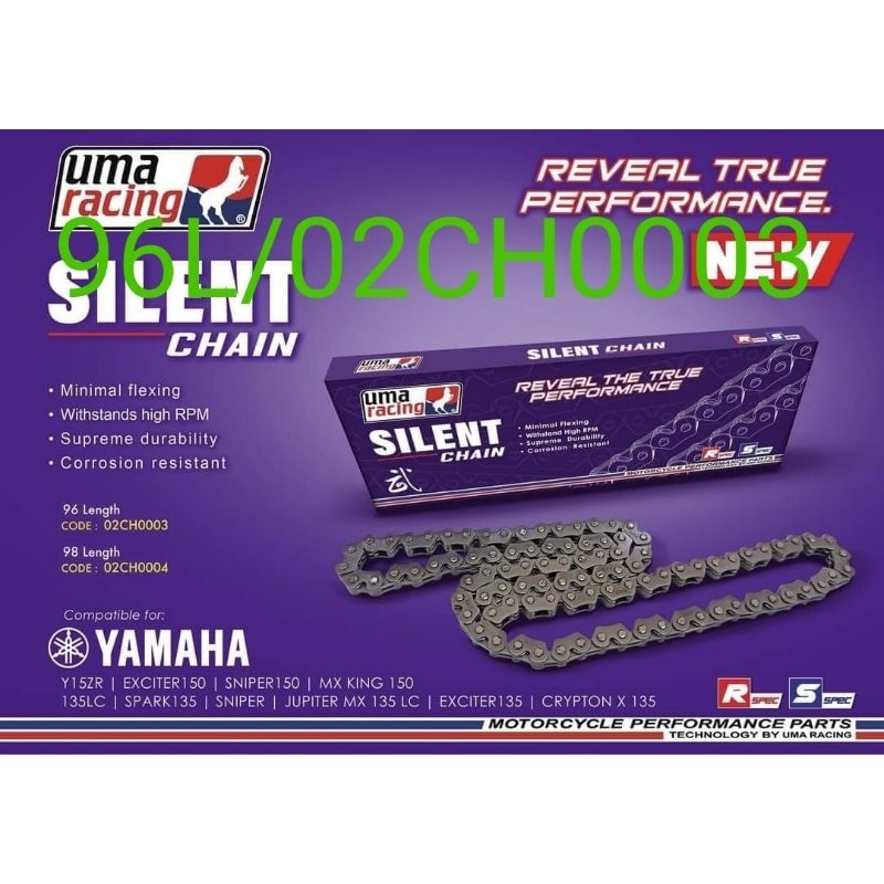 UMA SILENT TIMING CHAIN SNIPER 150 AND SNIPER 155 | Shopee Philippines