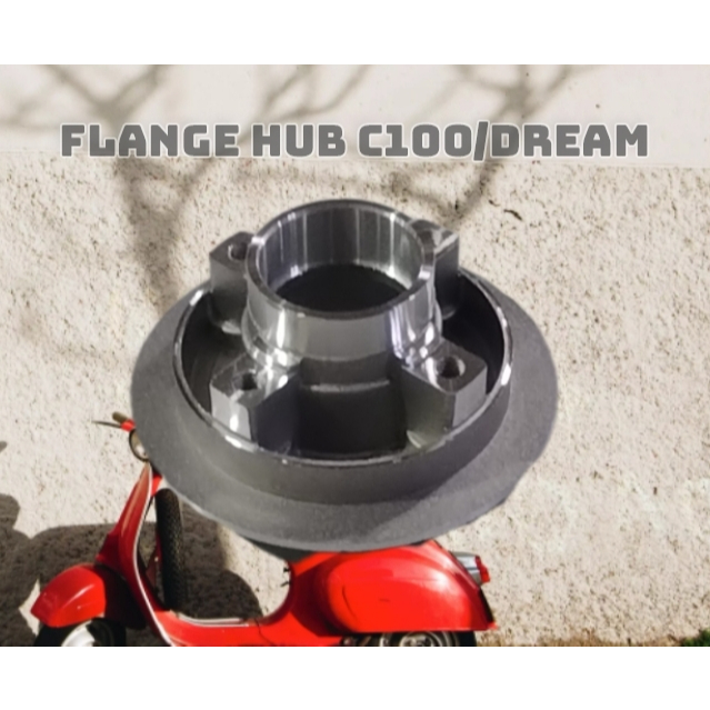 [JMC] MOTORCYCLE FLANGE HUB REAR FOR C100/DREAM | Shopee Philippines