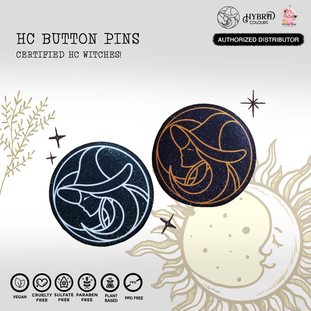 Hybrid Colours Button Pins Merch (ONHAND) | Shopee Philippines
