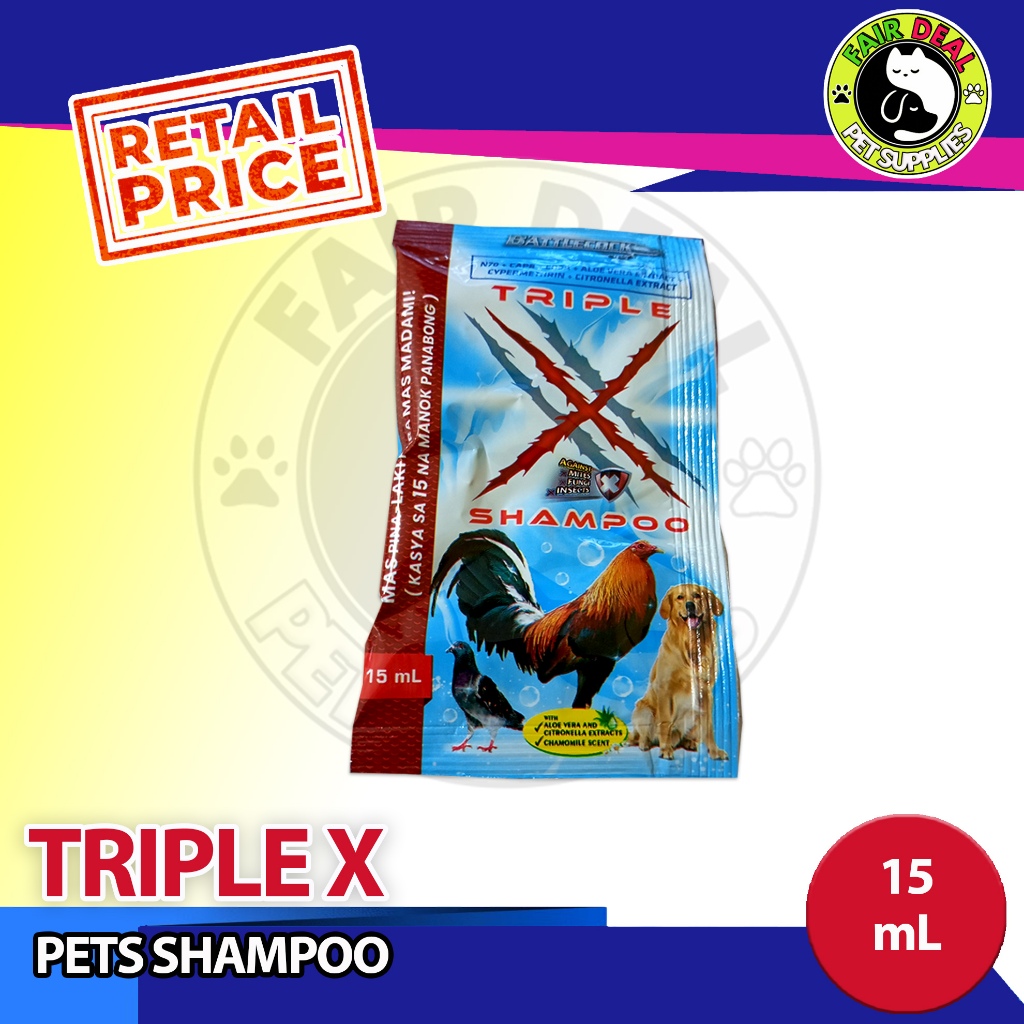 Triple X 15ml Per sachet NEW Packaging | Shopee Philippines