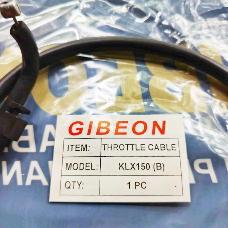 Gibeon throttle cable klx150 (b) | Shopee Philippines