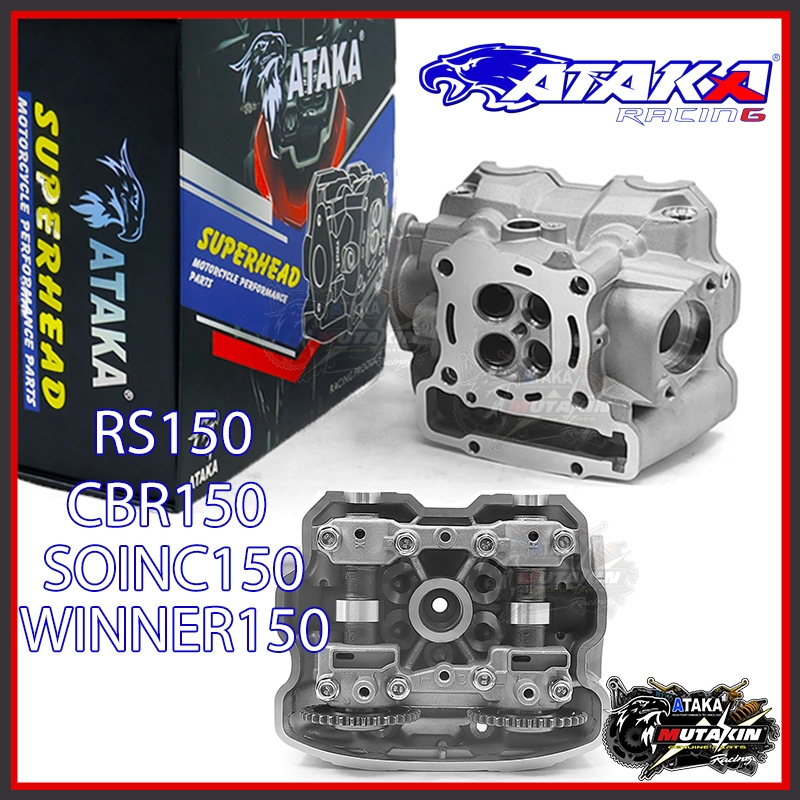 ATAKA K56 CNC Cylinder Head With Cam GTR 150/RS 150/SOINC 150 (19/22 22 ...