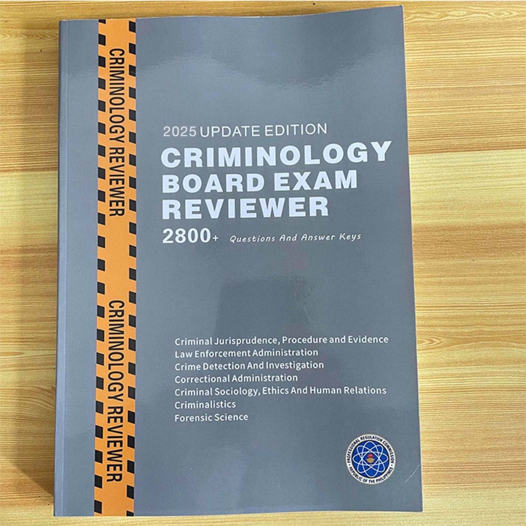 Criminology Exam Reviewer 2025 Complete Board Exam new Curriculum Update Edition Questions