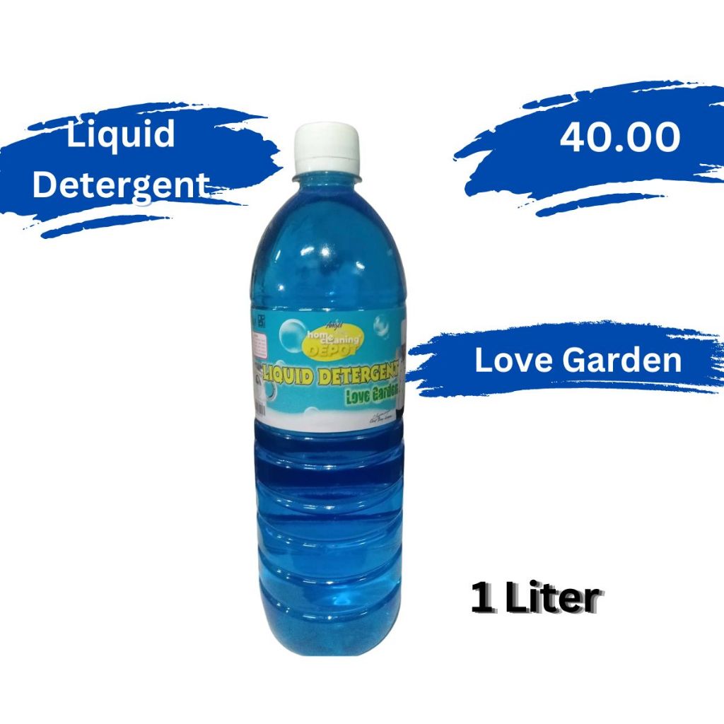 ANGEL CLEAN Liquid Detergent (1 LITER) - LOVE GARDEN | Shopee Philippines