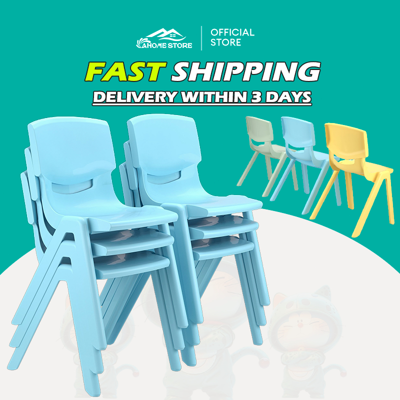 Plastic kiddie Chair With Backrest Uratex Chair Children's Student