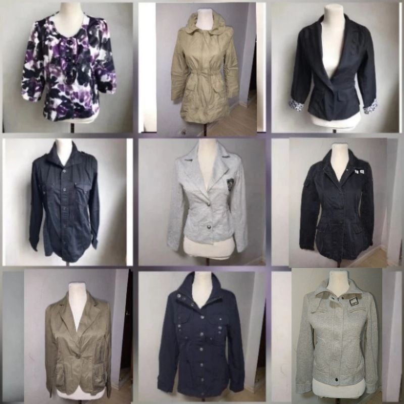 Ladies lightweight blazer best sale