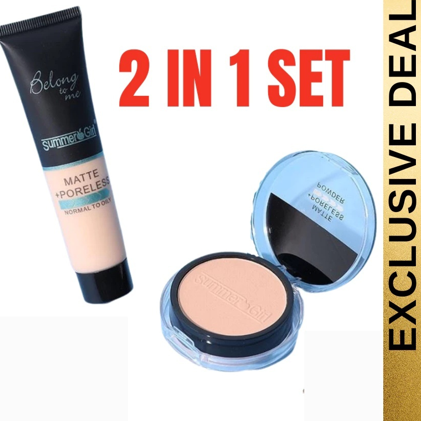 TEN TWENTY summer girl 2in1 matte poreless oil control hide pores ...