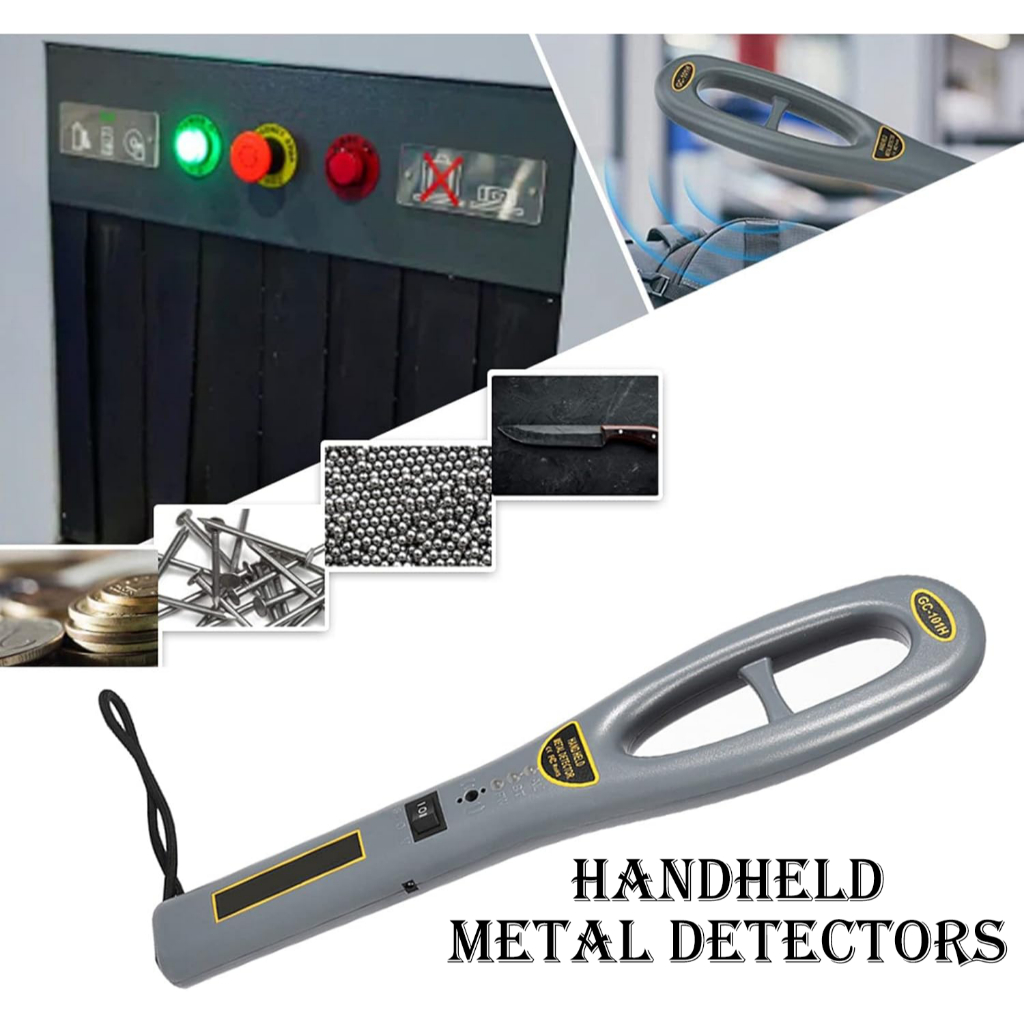 Handheld Portable Security Detector High Precision Metal Detector Small ...