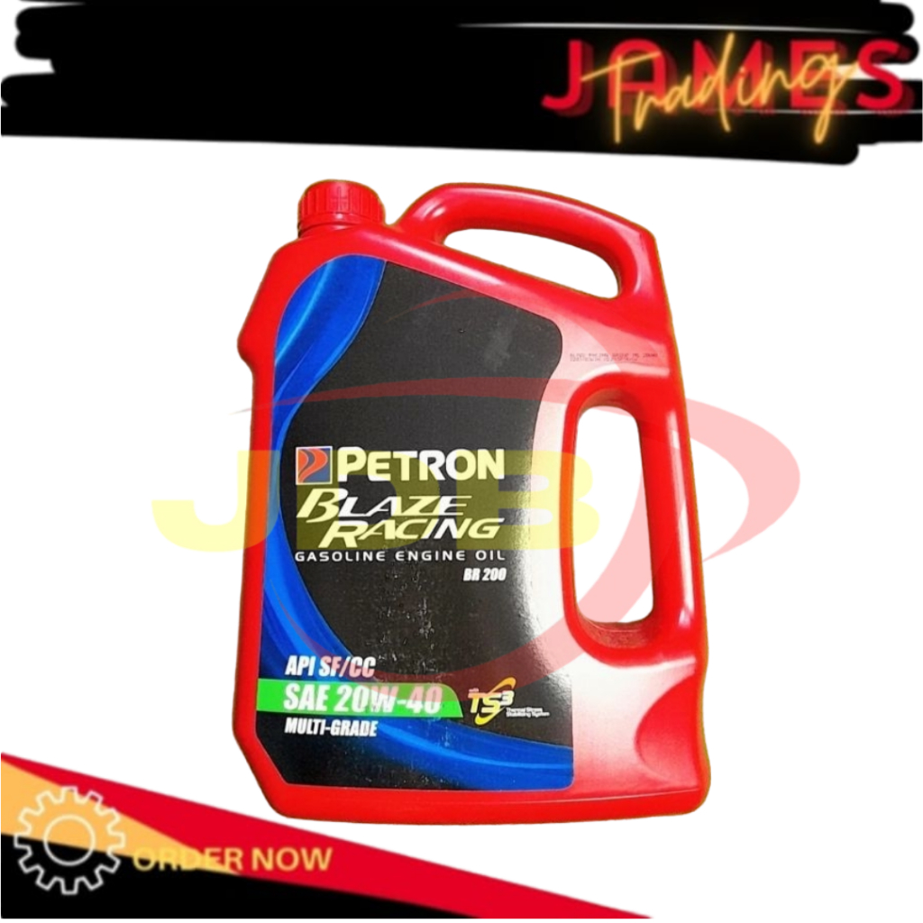 Petron Blaze Racing Gasoline engine oil SAE 20w-40 | Shopee Philippines