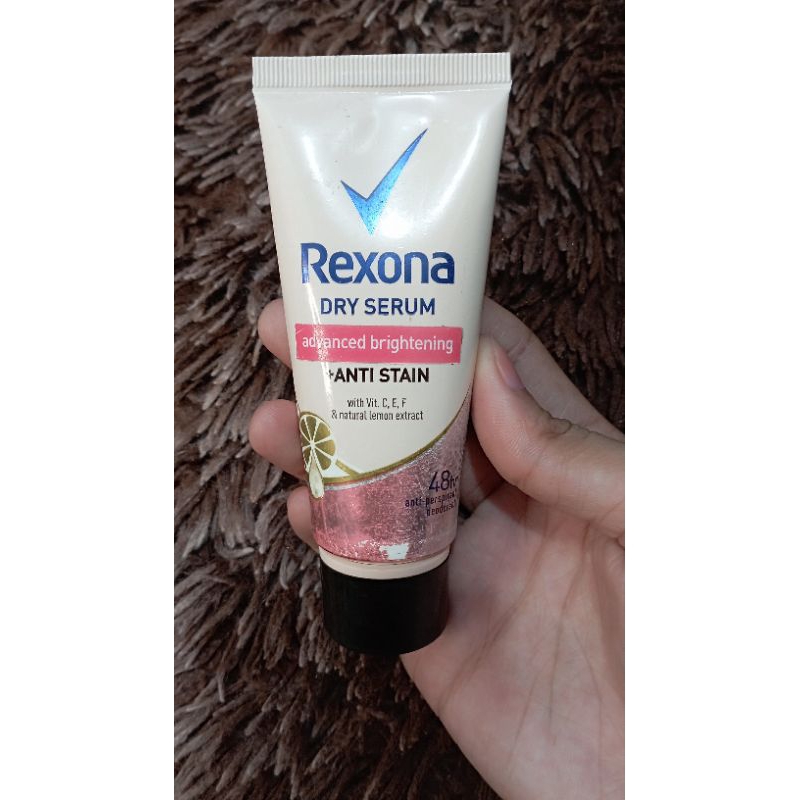 Rexona Deo Serum Advanced Brightining+Anti Stain with Vit C, E, F ...