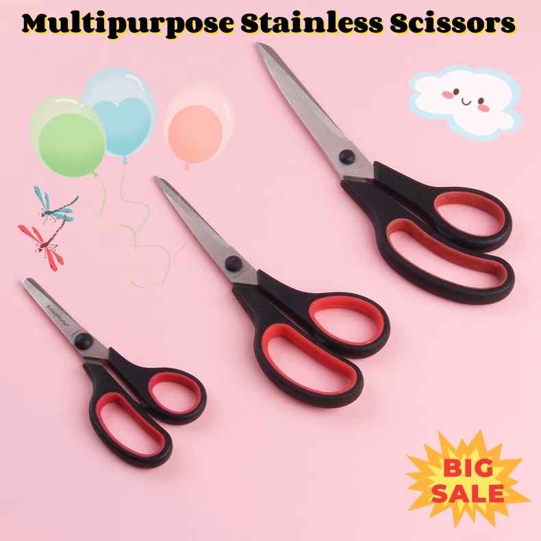 Stainless Steel Scissors Office/Kitchen/household Multipurpose scissors ...